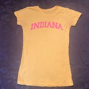 Indiana University baby doll T-shirt